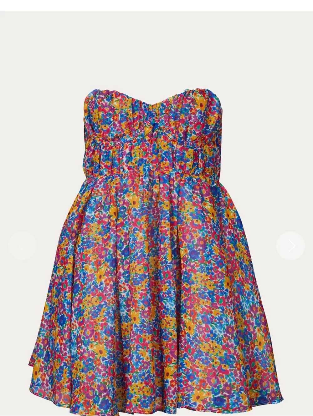 For Love and Lemons 'Sasha' Strapless Dress Size M